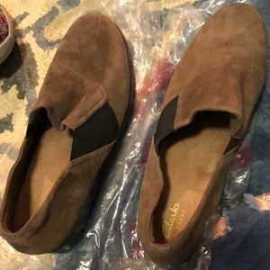 Suede Brown Clark Artisans